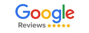 Logo featuring the word "google traveller reviews" in multicolored letters with red, yellow, green, and blue hues, accompanied by five yellow stars below, symbolizing a rating system.